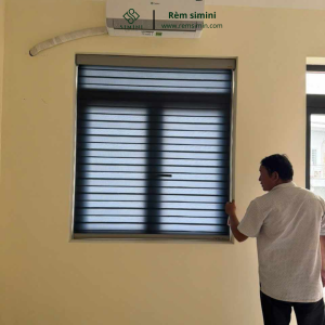 Rèm không khoan tường là lựa chọn lý tưởng cho các căn hộ chung cư hiện đại.