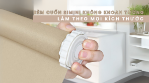 Bí mật nằm ở chiếc thanh treo rèm không khoan tường thông minh và chắc chắn.